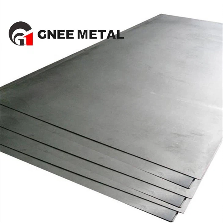 Lightweight titanium plate