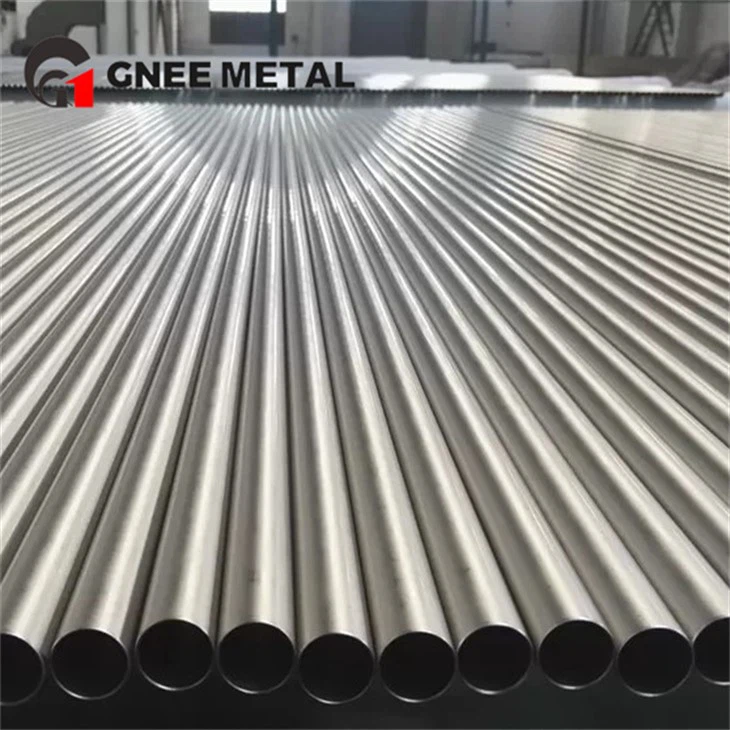 Corrosion resistant, high temperature resistant titanium tube